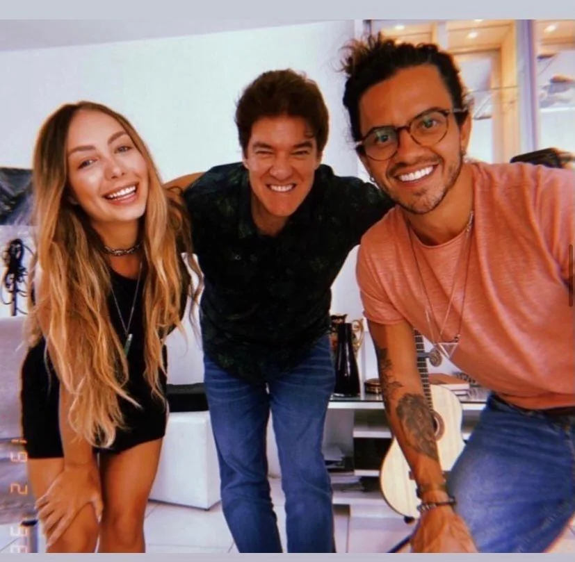 Bastidor com alunos do Studio Gava